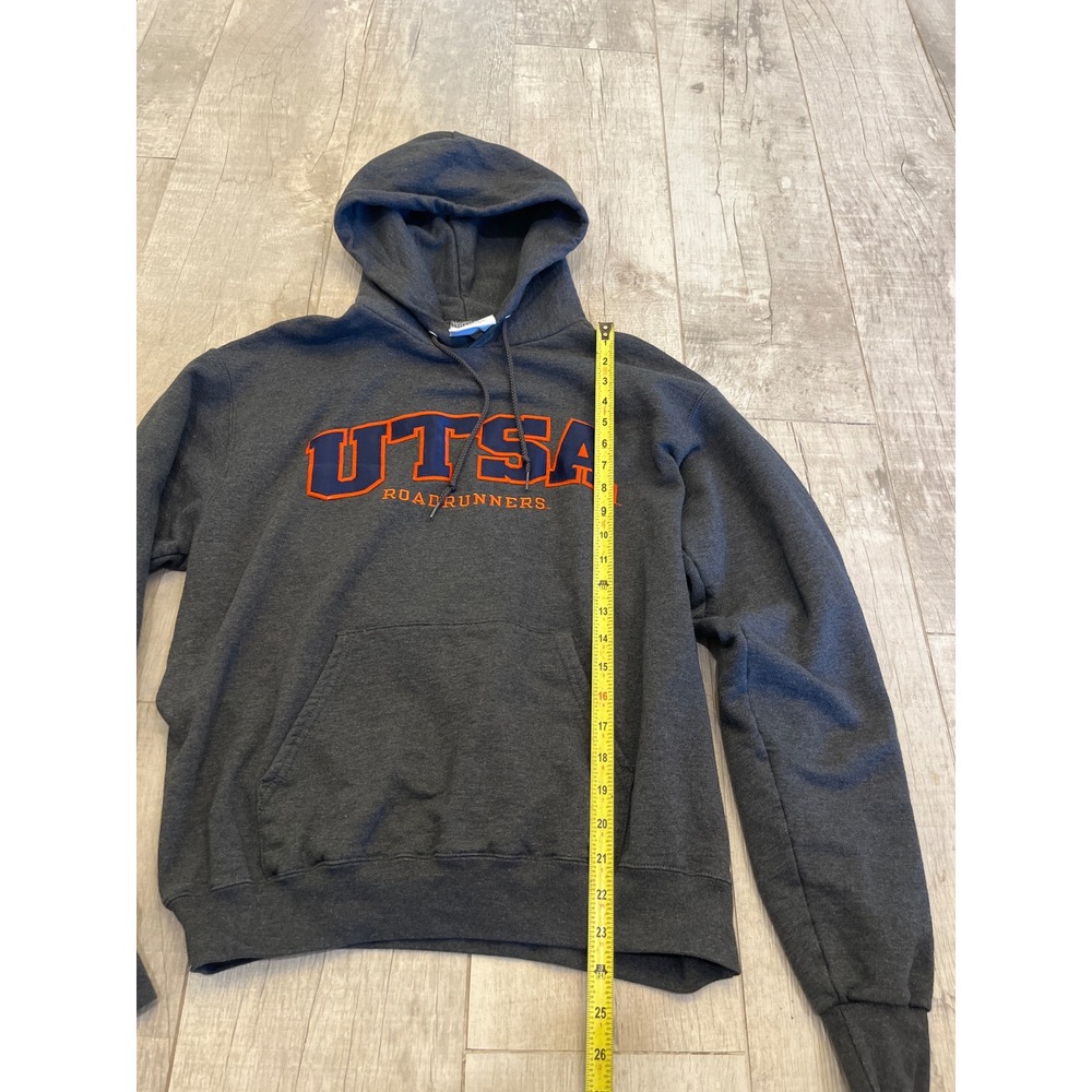 Champion UTSA Roadrunners Hoodie Sweatshirt Mens Medium Gray College Apparel - Picture 4 of 6